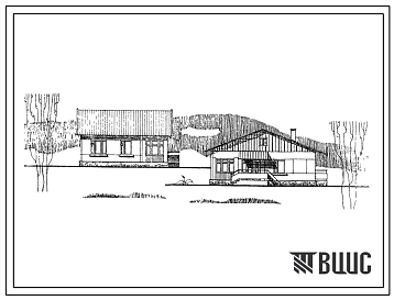 Типовой проект 181-26-90.85 Одноэтажный одноквартирный трехкомнатный жилой дом