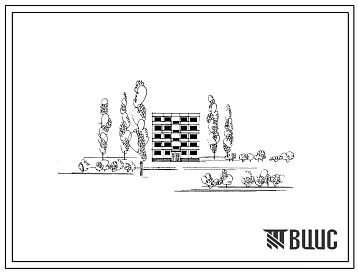 Типовой проект 92-09с 5-этажная рядовая блок-секция на 10 квартир для строительства в районах с сейсмичностью 7 и 8 баллов.