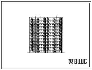 Типовой проект Пд3-01/22 22-ти этажные панельные жилые секции серии Пд3 производства ДСК-3