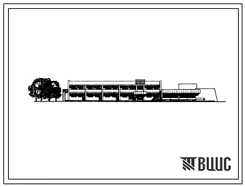 Типовой проект 284-5-43с Гостиница на 52 места, со стенами из кирпича, для строительства в 4А и 4Г климатических подрайонах сейсмичностью 7 и 8 баллов