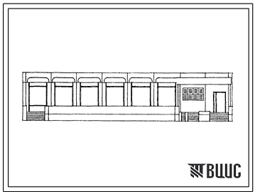 Типовой проект 271-18-033.23.88 Пристроенные блоки учреждений социально-культурно-бытового обслуживания на базе серии 1.090.1-1. Магазин «Галантерея-парфюмерия» торговой площадью 250 м2. Для г.Калинина и Калининской области