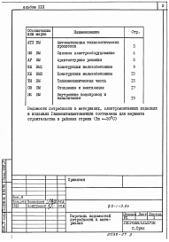 Альбом 22 Энергетический узел. Ведомости потребности в материалах