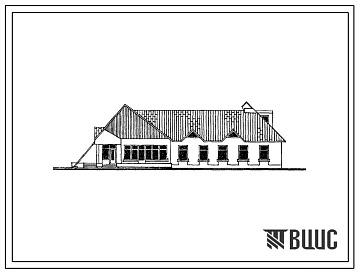 Типовой проект 273-20-94с Столовая на 50 мест, работающая на сырье, для строительства в 3Б климатическом подрайоне Молдавской ССР сейсмичностью 7 и 8 баллов
