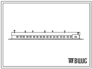 Типовой проект 801-4-1 Телятник на 360 телят. Стены кирпичные