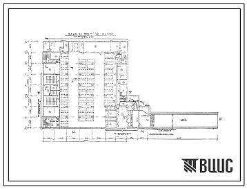 Типовой проект А-II-2700-79/3М Гараж-стоянка типа «А» на 50 легковых автомобиля