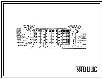Типовой проект 1-464ДП-18  Пятиэтажный крупнопанельный жилой дом на 30 квартир (двухкомнатных  10, трехкомнатных  10, четырехкомнатных  10).