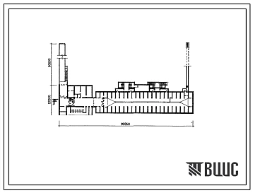 Типовой проект А-II-43/2240-80/1 Гараж-стоянка типа «А» под 3-х секционным жилым домом П-44/17
