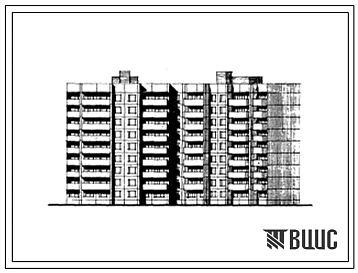 Типовой проект 91-022/1 Девятиэтажная блок-секция поворотная с внутренним углом на 72 квартиры (двухкомнатных 2Б-37, трехкомнатных 3А-17, четырехкомнатных 4Б-18). Для строительства во 2Б, 2В, 2Г климатических подрайонах, 3 климатическом районе