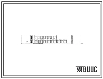 Типовой проект 265-12-165с Сельский клуб с залом на 300 мест с административными помещениями для строительства в 4Б и 4В климатических подрайонах Азербайджанской ССР сейсмичностью 7 и 8 баллов