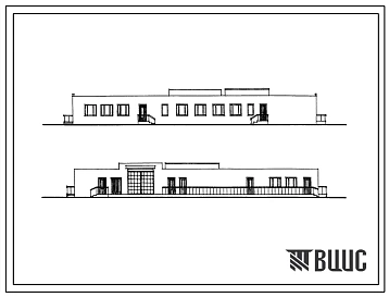 Типовой проект 254-9-75 Хозяйственный корпус дома-интерната на 100 мест для взрослых инвалидов с поражением опорно-двигательного аппарата. Для строительства в 1В климатическом подрайоне, 2 и 3 климатических районах