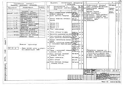 Альбом 7 Конструктивно-монтажные чертежи блока ЭСП Мосгорсвет