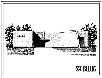Типовой проект 264-13-115 Кинотеатр на 500 мест с клубными помещениями. Для строительства в 1В климатическом подрайоне, 2 и 3 климатических районах