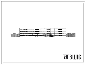 Типовой проект 232-1-48сп Корпус теоретических занятий универсального здания профтехучилища на 24 группы (720 учащихся) для строительства в 4А и 4Г климатических подрайонах с сейсмичностью 7,8 баллов на грунтах 2 типа просадочности.