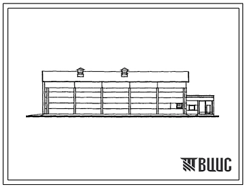 Типовой проект 813-5-25.13.86 Хранилище для кормовых корнеплодов вместимостью 1000 тонн (для строительства в Литовской ССР)