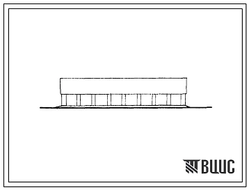 Типовой проект 803-43 Баз-навес на 500 голов молодняка и 20 баранов-пробников. Для строительства в районах с расчетной наружной температурой -4 и -8 0С.