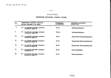 Альбом 11 Спецификации оборудования.