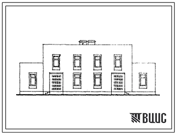 Типовой проект 141-225-7с.85 2-квартирный жилой дом с 5-комнатными квартирами в двух уровнях. Для строительства в 4А климатическом подрайоне Таджикской ССР сейсмичностью 7,8,9 баллов на непросадочных грунтах и грунтах 2 типа просадочности.
