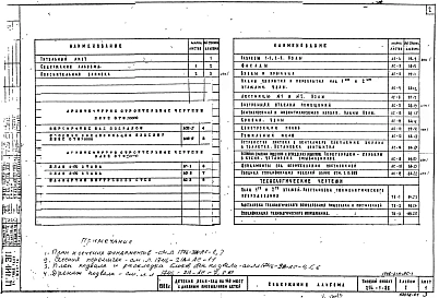 Альбом 1 Архитектурно-строительные решения. Технология. 