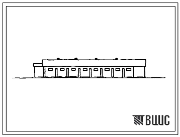 Типовой проект 804-2-13.84 Конюшня на 20 рабочих лошадей. Содержание - конюшенно-стойловое. Раздача кормов - вручную с тележек на конной тяге. Поение - из групповых и индивидуальных автопоилок. Удаление навоза – вручную. Размер здания - 9x30,8 м.