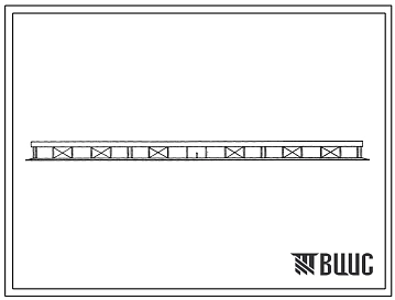 Типовой проект 801-1-22с.83 Трехстенный навес на 250 коров мясных пород с телятами старше 20 дневного возраста. Для строительства в подрайонах сейсмичностью 7, 8 и 9 баллов