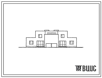 Типовой проект 148-000-742сп.13.88 Двухэтажный дом на 2 пятикомнатные квартиры. Для Туркменской ССР