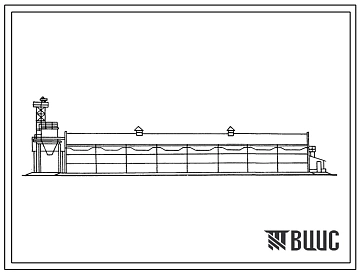 Типовой проект 813-1-26.84 Механизированное семенохранилище вместимостью 1500 тонн.