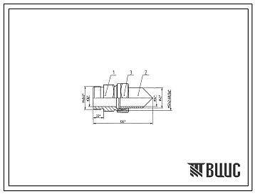 Шифр 916.40.190.1.3 Соединение М48х2 916.40.190.1.3