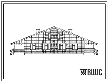 Типовой проект 184-188-13.3.87 1-этажный 2-квартирный жилой дом с 4-комнатными квартирами со стенами из мелких блоков ячеистого бетона. 1,2,3 уровни инженерного обеспечения. Для Нечерноземной зоны РСФСР.