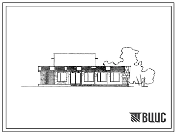 Типовой проект 264-13-21  Кинотеатр на 150 мест с клубными помещениями. Для строительства во II и III строительно-климатических зонах (Для 1 и 3 проектно-строительных зон).