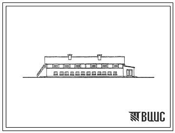 Типовой проект 801-137 Коровник на 100 коров для горных районов.