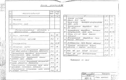 Альбом 2 Теплотехнический контроль и автоматическое регулирование. Электротехническая часть. Санитарно-техническая часть