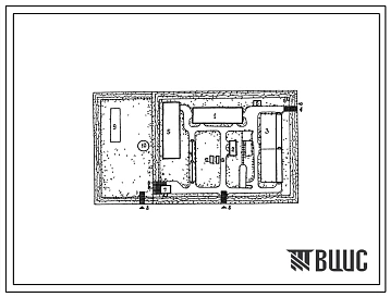 Типовой проект 819-71 Кумысная ферма на 50 кобылиц улучшено-табунного содержания.