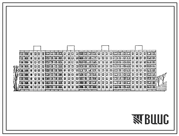 Типовой проект 1-464А-92 Четырехсекционный дом на 144 квартиры.