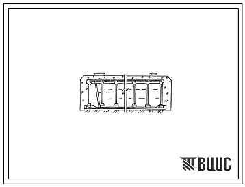 Типовой проект 901-04-102в.87 Резервуар для воды с полимерными водоудерживающими элементами на подрабатываемых территориях I – IV групп