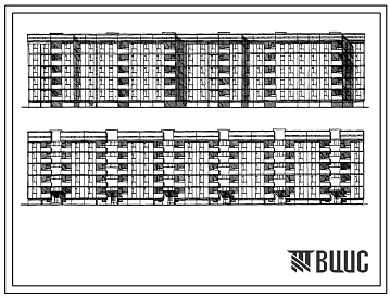 Типовой проект 113-126-58.84 5-этажный 6-секционный 90-квартирный жилой дом