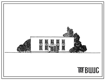 Типовой проект 284-1-175 Комплексный приемный пункт на 10 рабочих мест, гостиница на 15 мест. Для строительства в 1В климатическом подрайоне, 2 и 3 климатических районах.