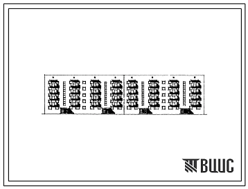 Типовой проект 114-114-13с/1 Пятиэтажный четырехсекционный жилой дом на 60 квартир (двухкомнатных 2Б-40, трехкомнатных 3Б-10, четырехкомнатных 4Б-10) со стенами из кирпича. Для строительства в 1В и 1Д климатических подрайонах сейсмичностью 7 баллов