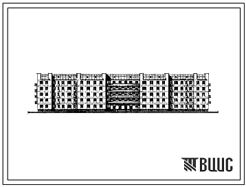 Типовой проект 163-123-20 Общежитие пятиэтажное на 379 мест