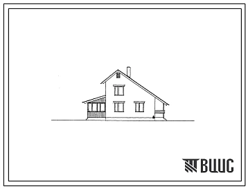 Типовой проект 144-16-54/1 2-этажный 1-квартирный 4-комнатный жилой дом с квартирой типа 4А. Для строительства в 1В климатическом подрайоне, 2 и 3 климатических районах.
