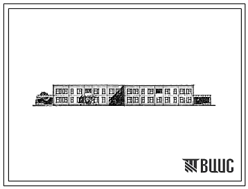Типовой проект 211-1-314с.85 Детские ясли-сад на 140 мест. Для строительства в 3В климатическом подрайоне Казахской ССР сейсмичностью 9 баллов
