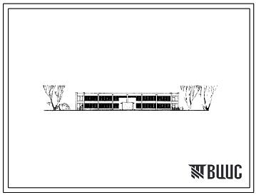 Типовой проект 214-2-8 Детские ясли-сад на 280 мест с круглосуточным пребыванием детей со стенами из кирпича. Для строительства во II и III строительно-климатических зонах.
