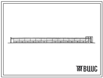 Типовой проект 805-323 Птичник для выращивания 24000 индюшат от 1 до 56 дней в клеточных батареях БГО-140