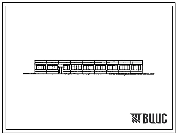 Типовой проект 231-2-135-65 Учебно-производственные мастерские рабочей площадью 2000 м.кв. Для техникумов, ПТУ, учебно-производственных комбинатов