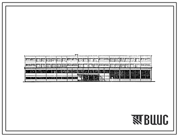 Типовой проект 2С-02-11п Вариант 1 Универсальное здание общеобразовательной школы на 32 классных помещения (1280-1320 учащихся).Каркасно-панельной конструкции. Для строительства во II и III строительно-климатических зонах, на лесовидных грунтах II типа