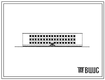 Типовой проект 224-1-157м Десятилетняя общеобразовательная школа на 10 классов (392 учащихся) для строительства в районах с вечномерзлыми грунтами.