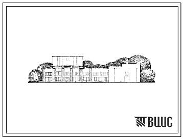 Типовой проект 264-12-185 Сельский дом культуры (стены кирпичные) с залом на 500 мест, с административными помещениями, кафе на 25 мест и музеем. Для строительства в IВ климатическом подрайоне, II и III климатических районах.