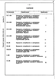 Альбом 6 Ведомость потребности в материалах