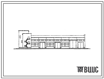 Типовой проект 816-232 Цех для сборки новых сельскохозяйственных машин с программой 3 тыс. сельхозмашин в год.