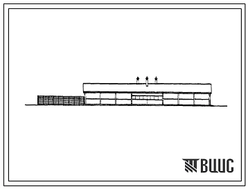 Типовой проект 803-146с Баз-навес с тепляком на 800 маток каракульского направления  (в индустриальных конструкциях серии 1.800-1).