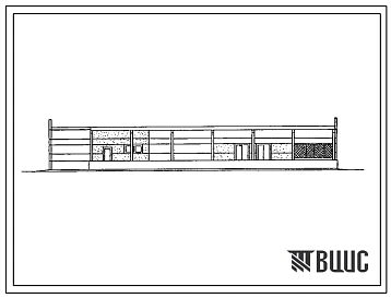 Типовой проект 705-1-234.91 Прирельсовый склад затаренных минеральных удобрений вместимостью 1000 т с секцией для аммиачной селитры. Размеры здания - 24x42 м. Расчетная температура: -30°С. Стены - панельные железобетонные. Покрытие - железобетонные плиты